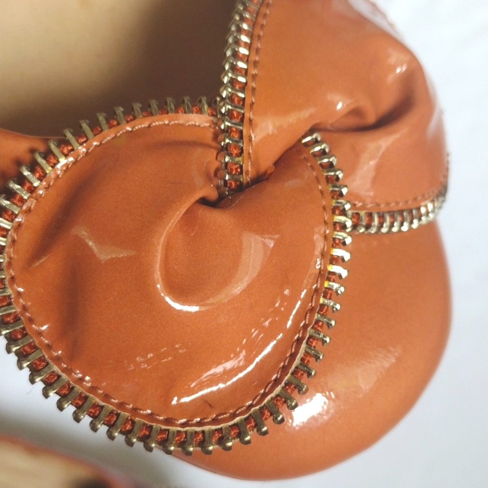 See By Chloe Open Zipper Bow Flats - Picture 9 of 10